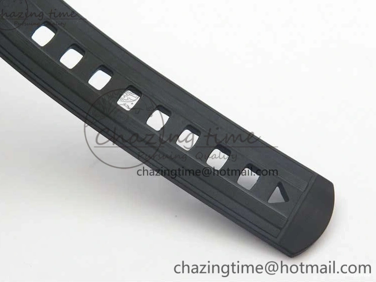 0218 Seasonal 2018 Seamaster Diver 300M SS YG VSF 1:1 Best Edition YG Bezel Black Dial on Black Rubber Strap A 7934